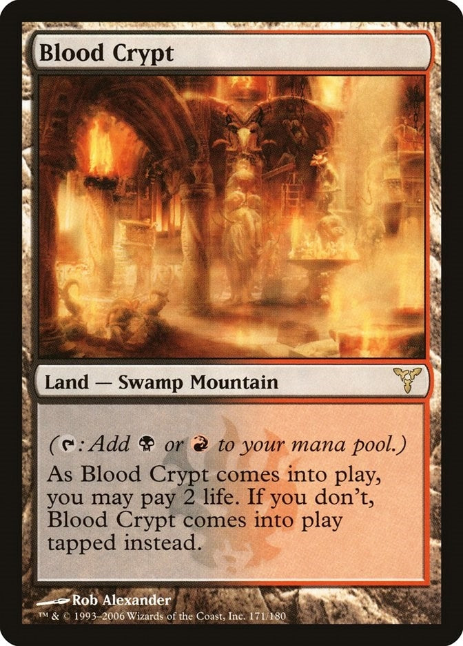 Image for Blood Crypt (Dissension) (171) - Magic: The Gathering