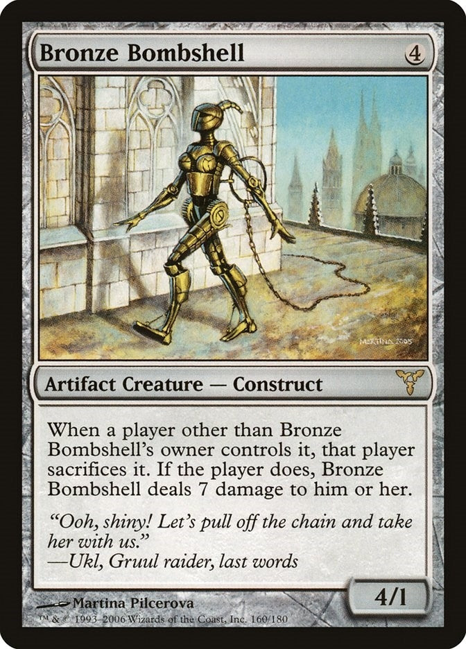 Image for Bronze Bombshell (Dissension) (160) - Magic: The Gathering
