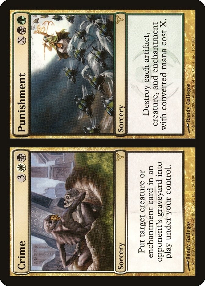 Image for Crime // Punishment (Dissension) (150) - Magic: The Gathering