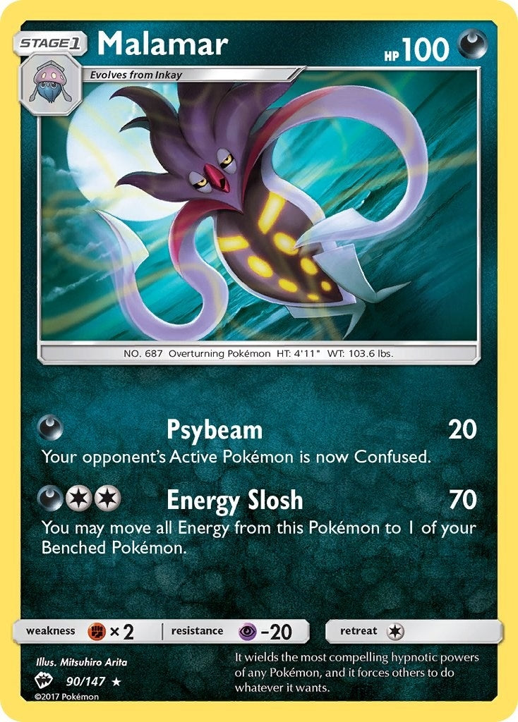 Image for Malamar (SM - Burning Shadows) (90/147) - Pokemon