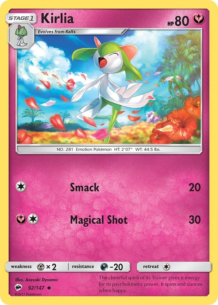 Image for Kirlia (SM - Burning Shadows) (92/147) - Pokemon