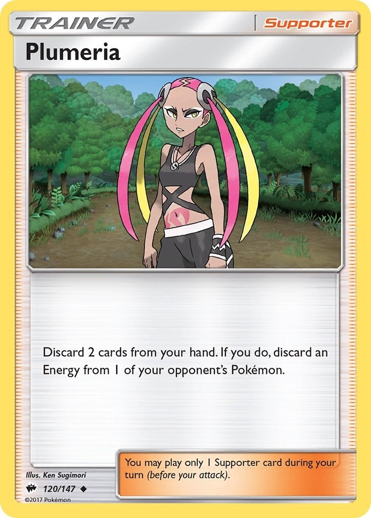 Image for Plumeria (SM - Burning Shadows) (120/147) - Pokemon