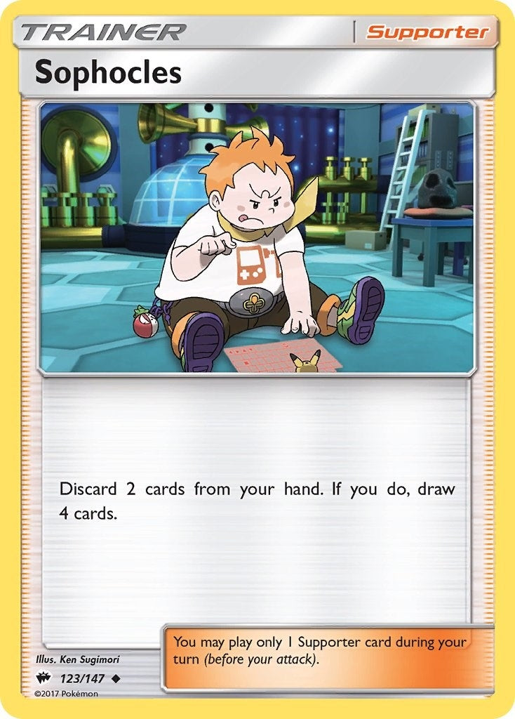 Image for Sophocles (SM - Burning Shadows) (123/147) - Pokemon