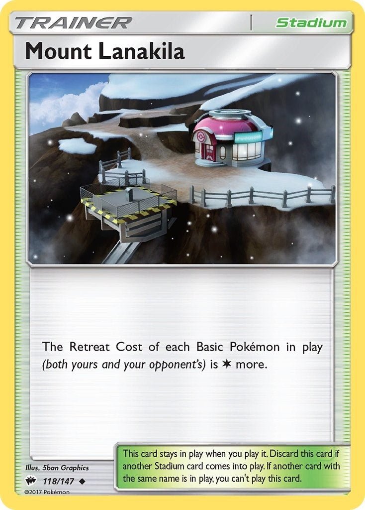 Image for Mount Lanakila (SM - Burning Shadows) (118/147) - Pokemon