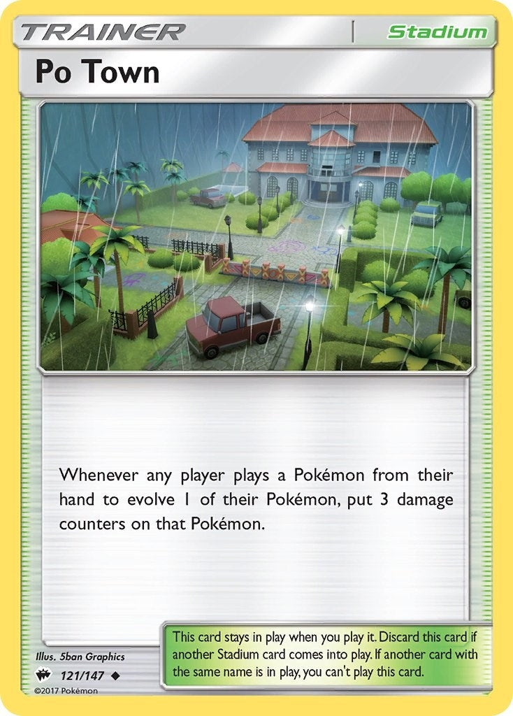 Image for Po Town (SM - Burning Shadows) (121/147) - Pokemon