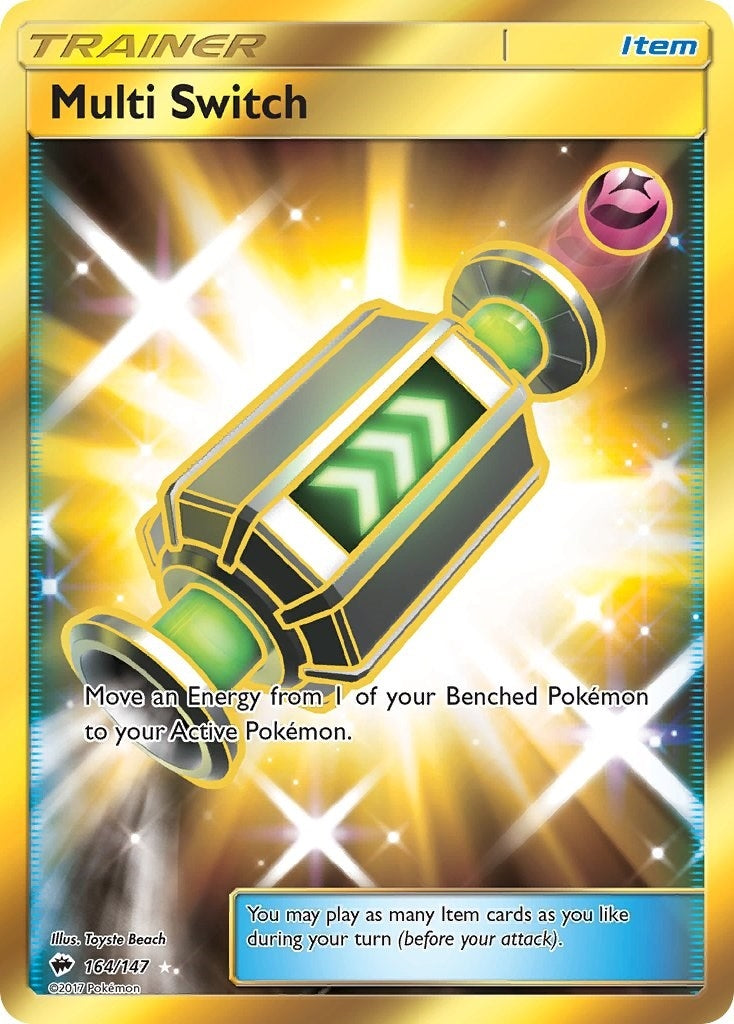 Image for Multi Switch (Secret) (SM - Burning Shadows) (164/147) - Pokemon