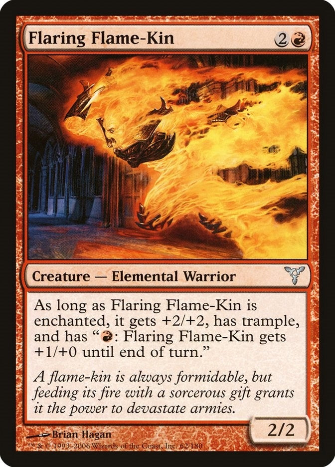 Image for Flaring Flame-Kin (Dissension) (62) - Magic: The Gathering