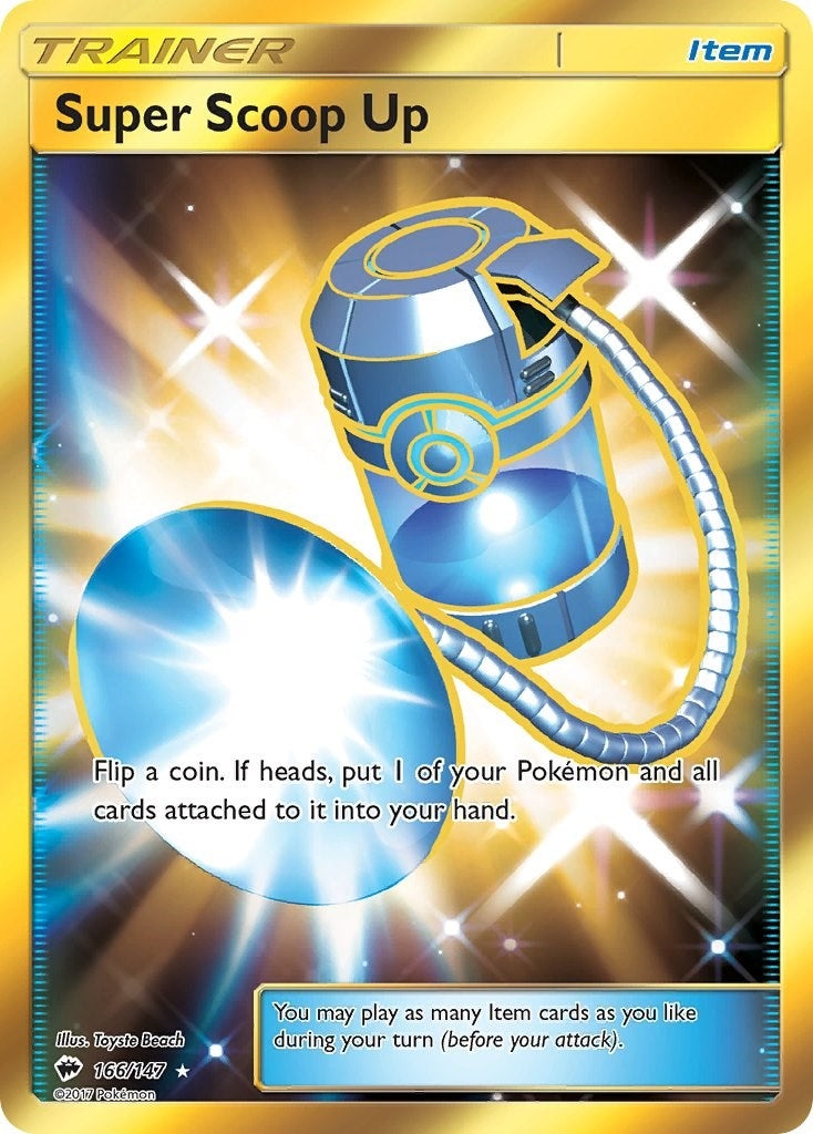 Image for Super Scoop Up (Secret) (SM - Burning Shadows) (166/147) - Pokemon
