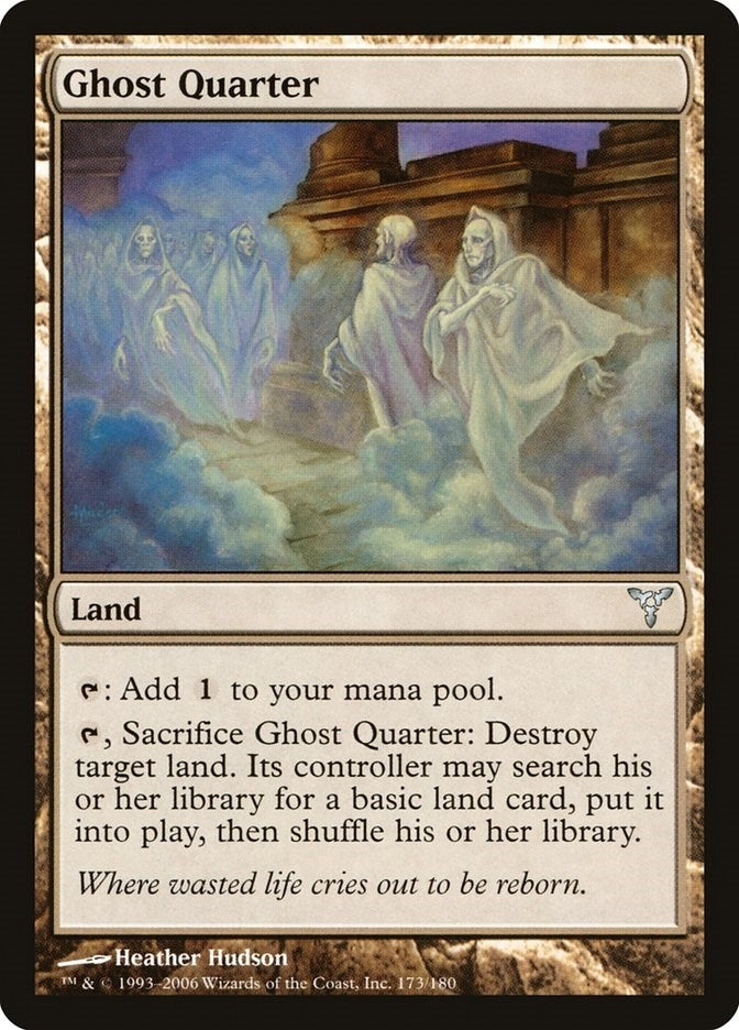 Image for Ghost Quarter (Dissension) (173) - Magic: The Gathering