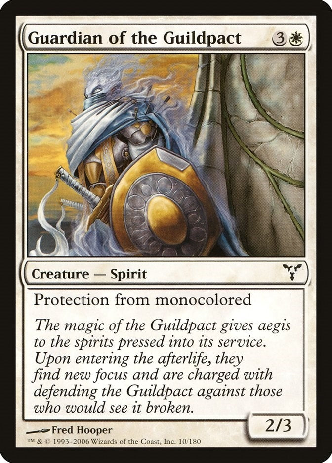 Image for Guardian of the Guildpact (Dissension) (10) - Magic: The Gathering