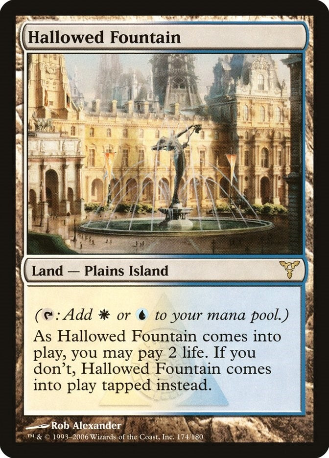 Image for Hallowed Fountain (Dissension) (174) - Magic: The Gathering