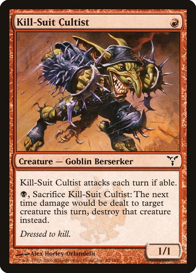 Image for Kill-Suit Cultist (Dissension) (65) - Magic: The Gathering