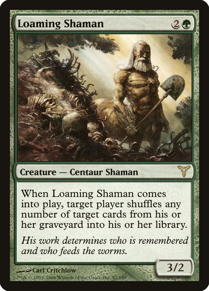 Image for Loaming Shaman (Dissension) (87) - Magic: The Gathering