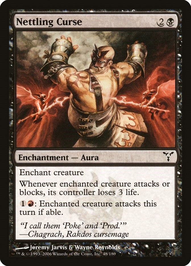 Image for Nettling Curse (Dissension) (48) - Magic: The Gathering