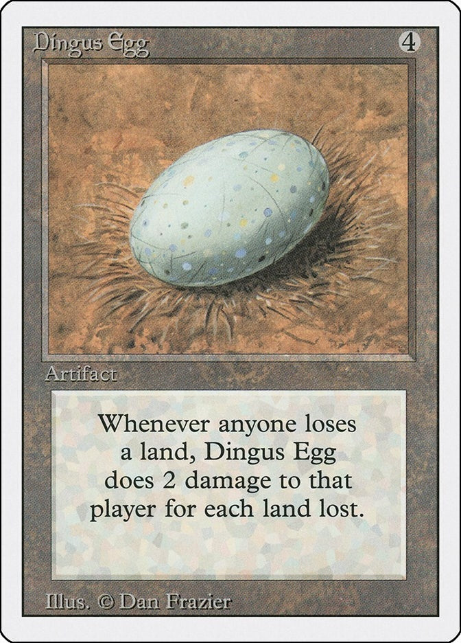 Image for Dingus Egg (Revised Edition) - Magic: The Gathering