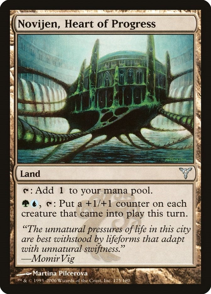 Image for Novijen, Heart of Progress (Dissension) (175) - Magic: The Gathering
