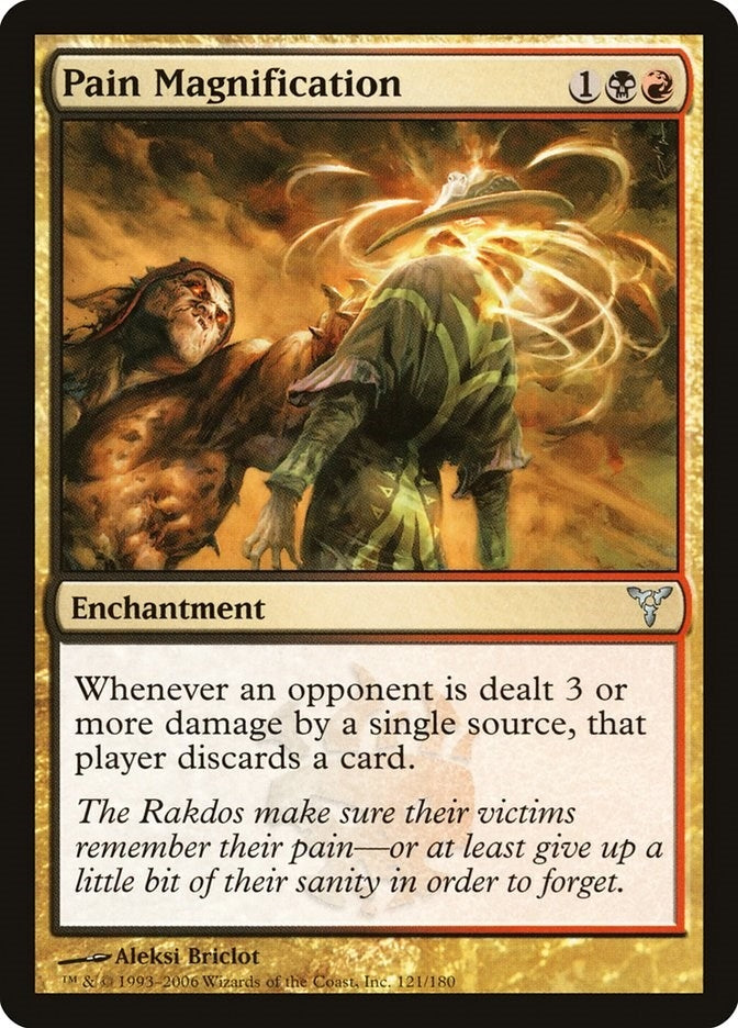 Image for Pain Magnification (Dissension) (121) - Magic: The Gathering