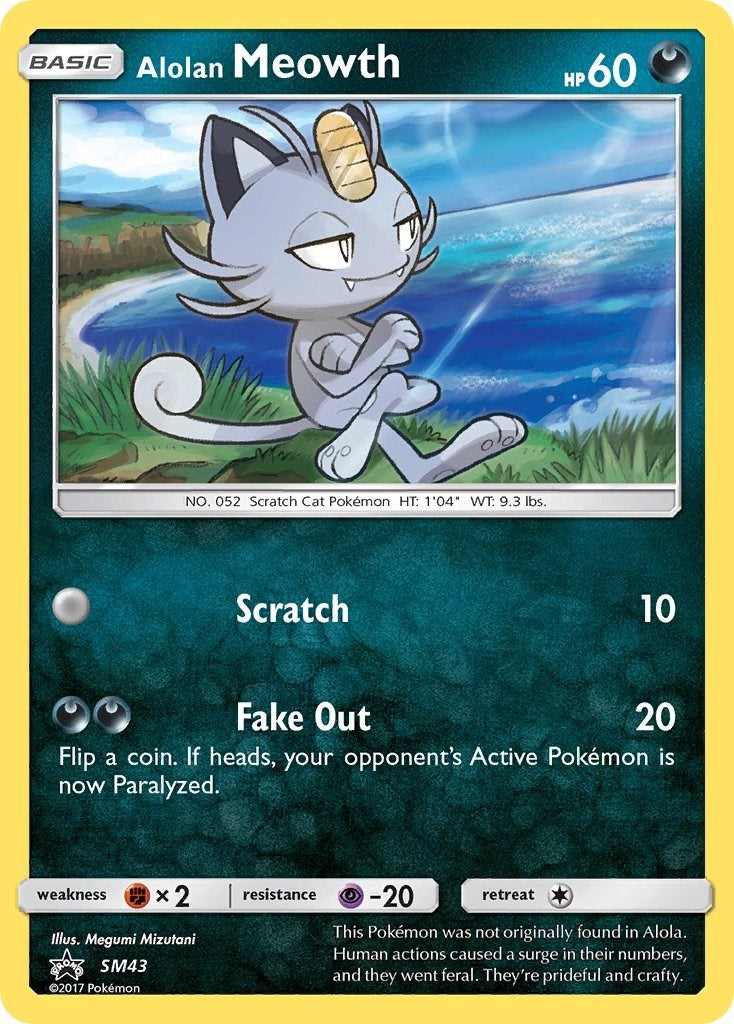 Image for Alolan Meowth - SM43 (SM Promos) (SM43) - Pokemon