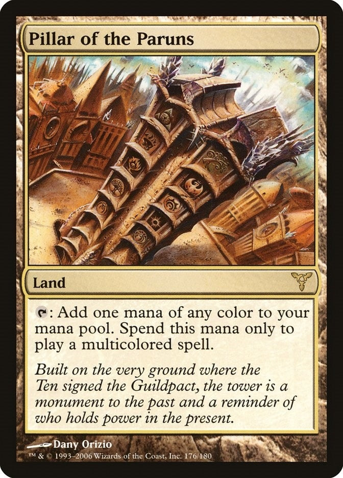Image for Pillar of the Paruns (Dissension) (176) - Magic: The Gathering