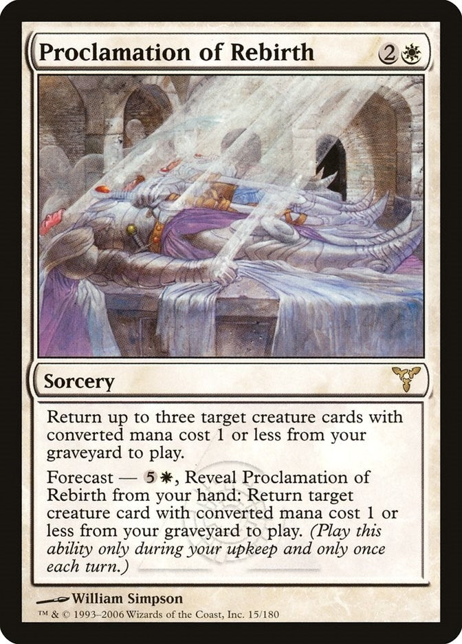 Image for Proclamation of Rebirth (Dissension) (15) - Magic: The Gathering