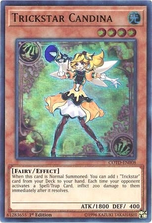Image for Trickstar Candina (Code of the Duelist) (COTD-EN008) - YuGiOh