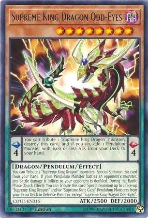 Image for Supreme King Dragon Odd-Eyes (Code of the Duelist) (COTD-EN015) - YuGiOh