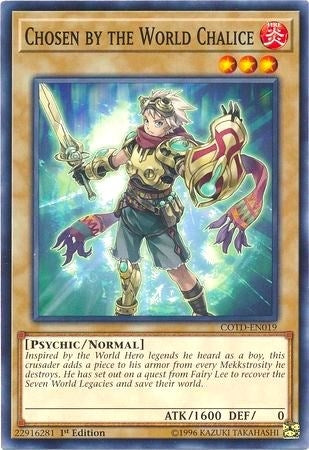 Image for Chosen by the World Chalice (Code of the Duelist) (COTD-EN019) - YuGiOh