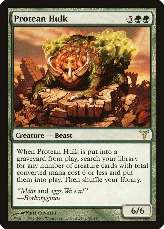 Image for Protean Hulk (Dissension) (90) - Magic: The Gathering