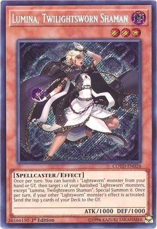 Image for Lumina, Twilightsworn Shaman (Code of the Duelist) (COTD-EN026) - YuGiOh