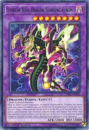 Image for Supreme King Dragon Starving Venom (Code of the Duelist) (COTD-EN038) - YuGiOh