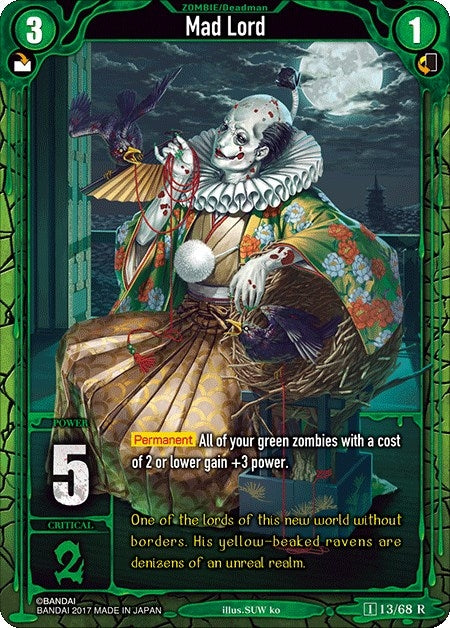 Image for Mad Lord (Foil) (Zombie World Order TCG - Set 1) (13) - Zombie World Order TCG