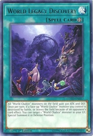 Image for World Legacy Discovery (Code of the Duelist) (COTD-EN057) - YuGiOh