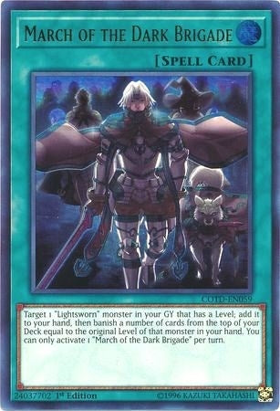 Image for March of the Dark Brigade (Code of the Duelist) (COTD-EN059) - YuGiOh