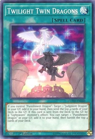 Image for Twilight Twin Dragons (Code of the Duelist) (COTD-EN060) - YuGiOh