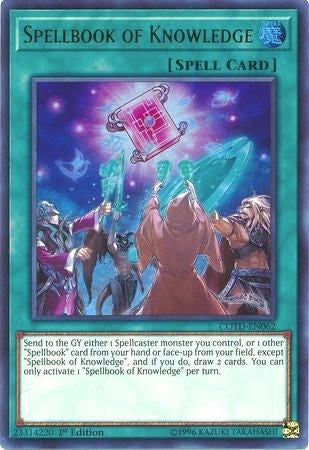 Image for Spellbook of Knowledge (Code of the Duelist) (COTD-EN062) - YuGiOh