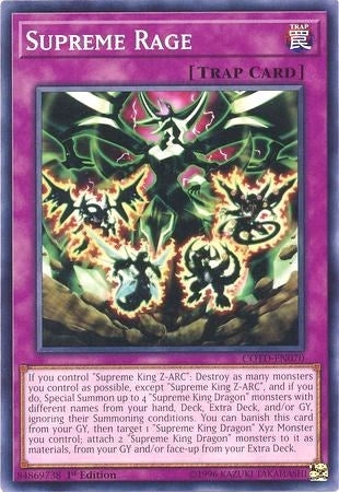 Image for Supreme Rage (Code of the Duelist) (COTD-EN070) - YuGiOh