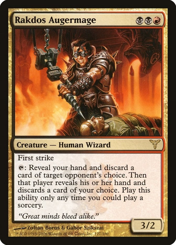 Image for Rakdos Augermage (Dissension) (127) - Magic: The Gathering