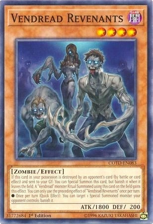 Image for Vendread Revenants (Code of the Duelist) (COTD-EN083) - YuGiOh