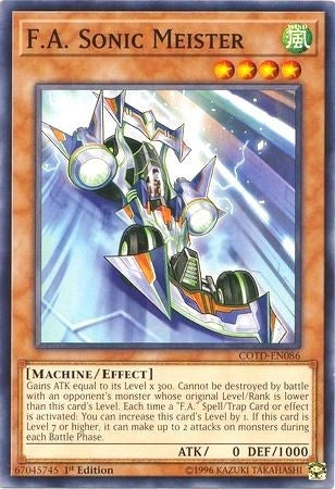 Image for F.A. Sonic Meister (Code of the Duelist) (COTD-EN086) - YuGiOh