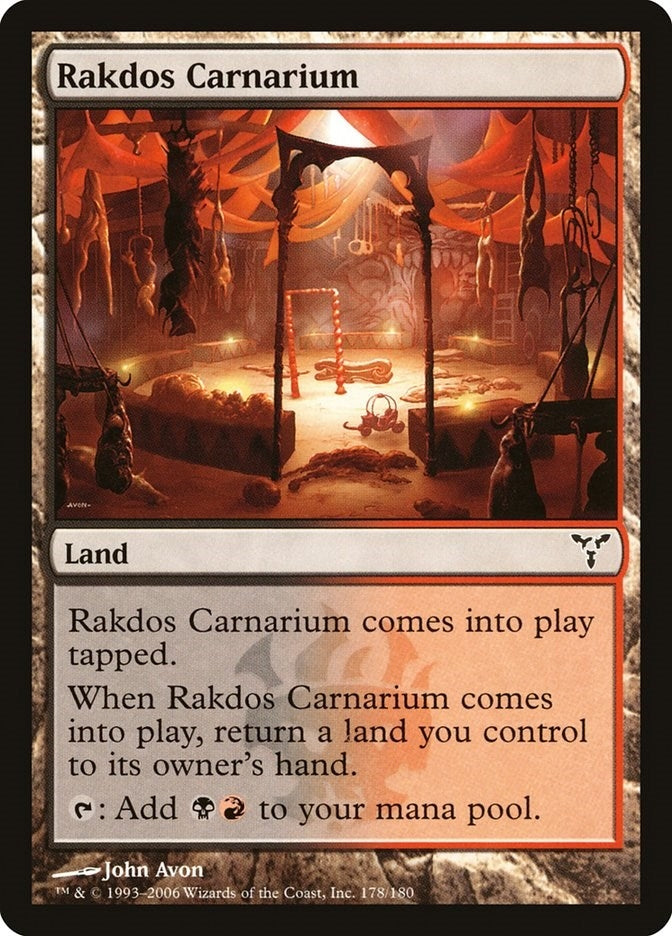 Image for Rakdos Carnarium (Dissension) (178) - Magic: The Gathering