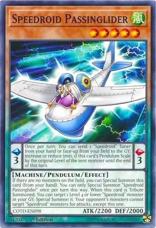 Image for Speedroid Passinglider (Code of the Duelist) (COTD-EN098) - YuGiOh