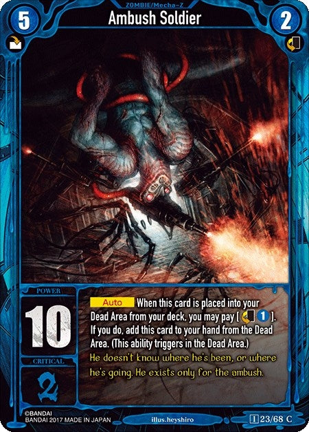Image for Ambush Soldier (Zombie World Order TCG - Set 1) (23) - Zombie World Order TCG