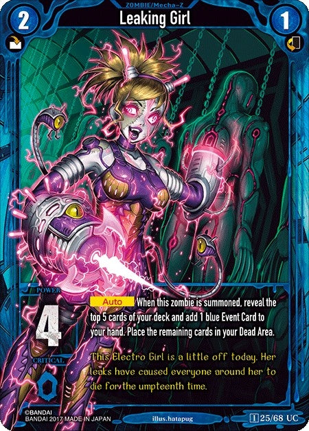 Image for Leaking Girl (Zombie World Order TCG - Set 1) (25) - Zombie World Order TCG