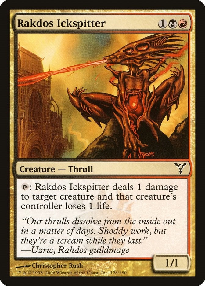 Image for Rakdos Ickspitter (Dissension) (128) - Magic: The Gathering