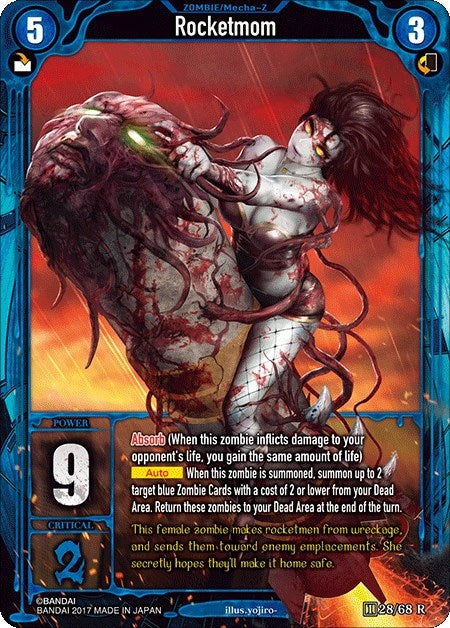 Image for Rocketmom (Foil) (Zombie World Order TCG - Set 1) (28) - Zombie World Order TCG
