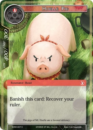 Image for Hoelle Pig (Reiya Cluster Starter Deck) (SDR2-007) - Force of Will