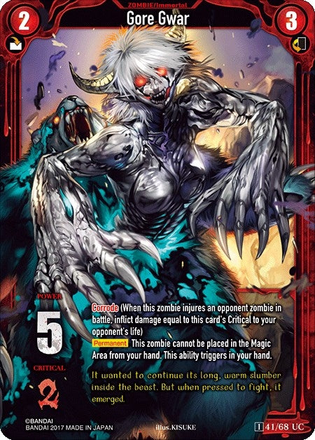 Image for Gore Gwar (Zombie World Order TCG - Set 1) (41) - Zombie World Order TCG
