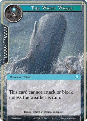 Image for The White Whale (Reiya Cluster Starter Deck) (SDR3-009) - Force of Will