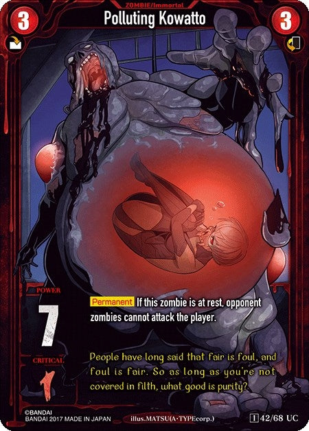 Image for Polluting Kowatto (Zombie World Order TCG - Set 1) (42) - Zombie World Order TCG