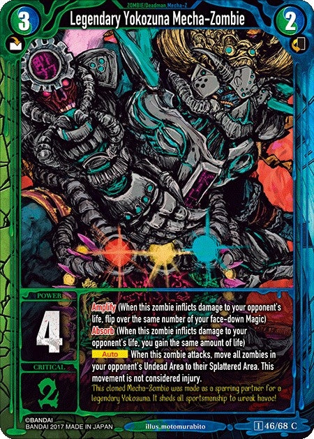 Image for Legendary Yokozuna Mecha-Zombie (Zombie World Order TCG - Set 1) (46) - Zombie World Order TCG